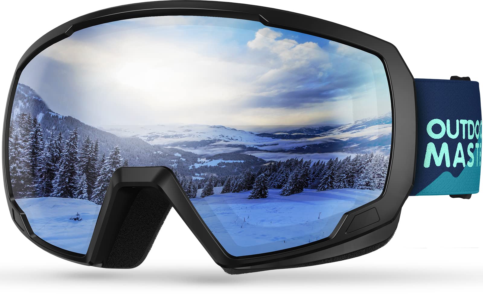 OutdoorMaster Anti-Fog OTG Snow Goggles