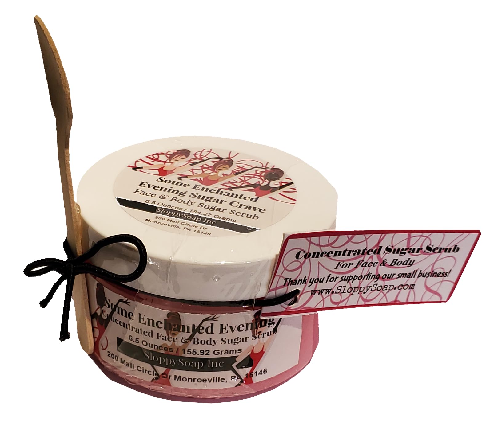 Some Enchanted Evening Concentrated Sugar Scrub for Face & Body, 6.5 oz