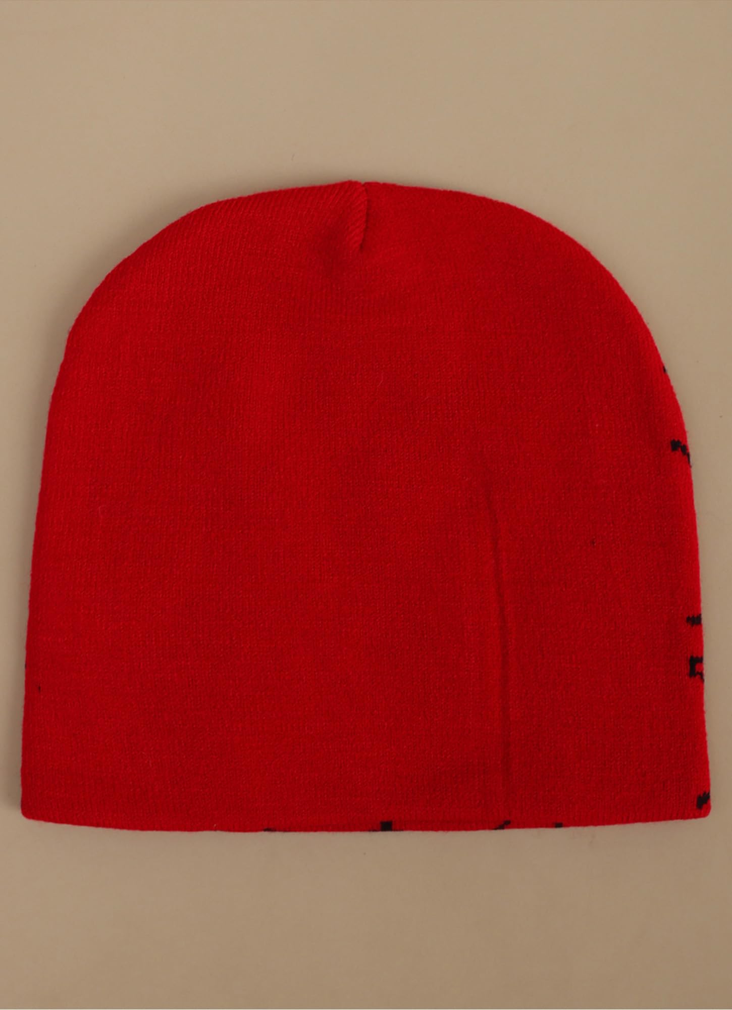 Kidsville Official Marvel Spiderman Red Beanie for Boys | Warm Winter Head Cap