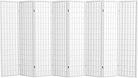 Vista 49 de Red Lantern Pantalla Shoji de 6 pies de alto, color nogal, 3 paneles