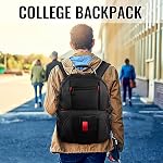 YOREPEK 18.4 Laptop Large Backpacks Fit Most 18 Inch Laptop,TSA Friendly Flight Approved Weekend Carry on Backpack with Luggage Strap for Men and Women