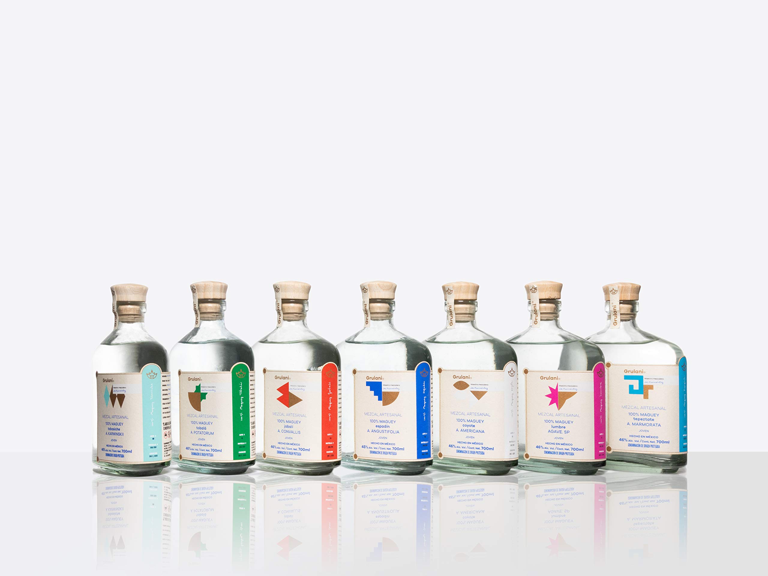 MEZCAL ARTESANAL GRULANI 100% Lumbre