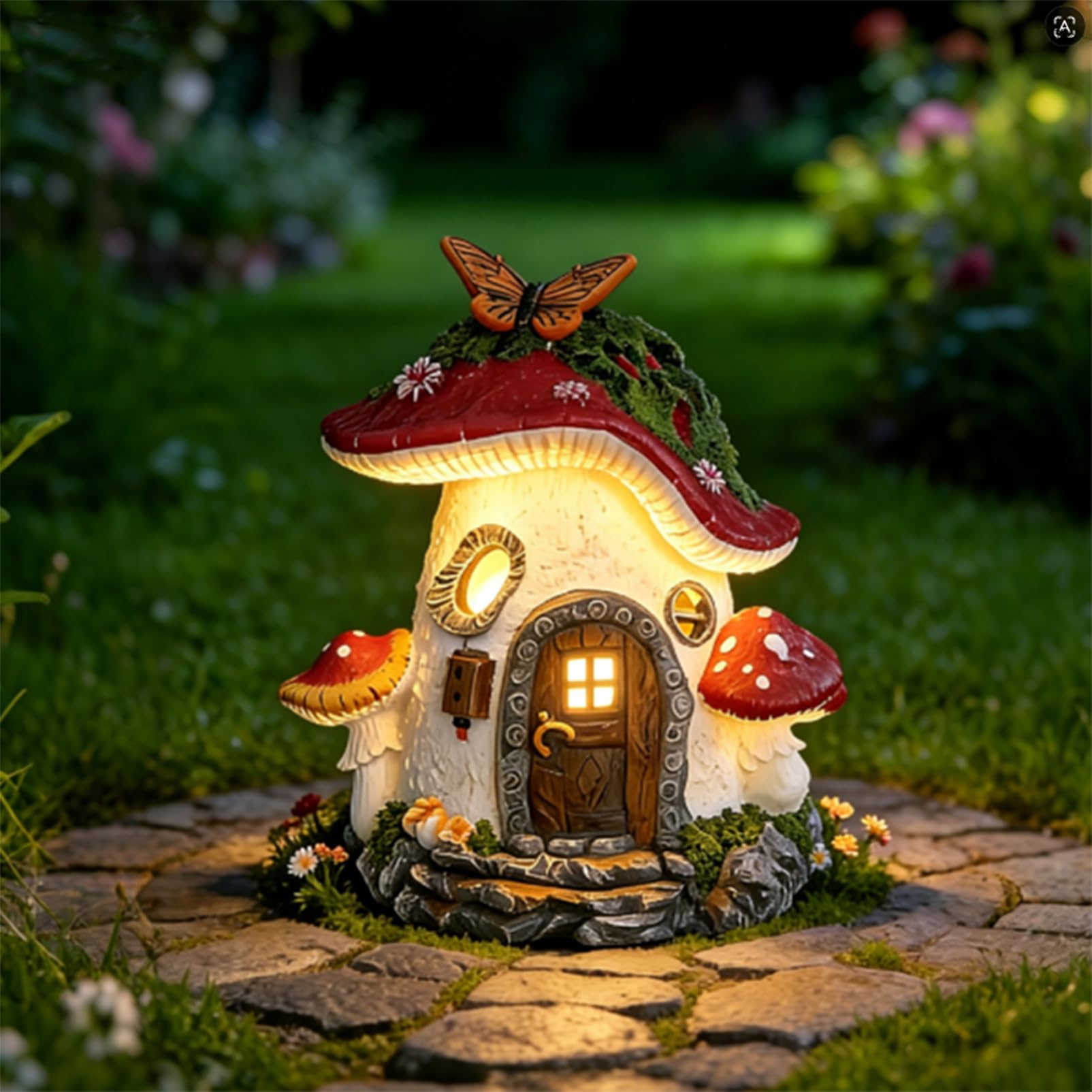 Statues de jardin de style féerique pour illuminer vos soirées en terrasse