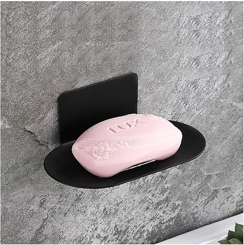 Gmtglla Jabonera adhesiva, jabonera de baño para ducha, acero inoxidable 304 montado en la pared, soporte para jabón para baño, cocina, sin taladrar