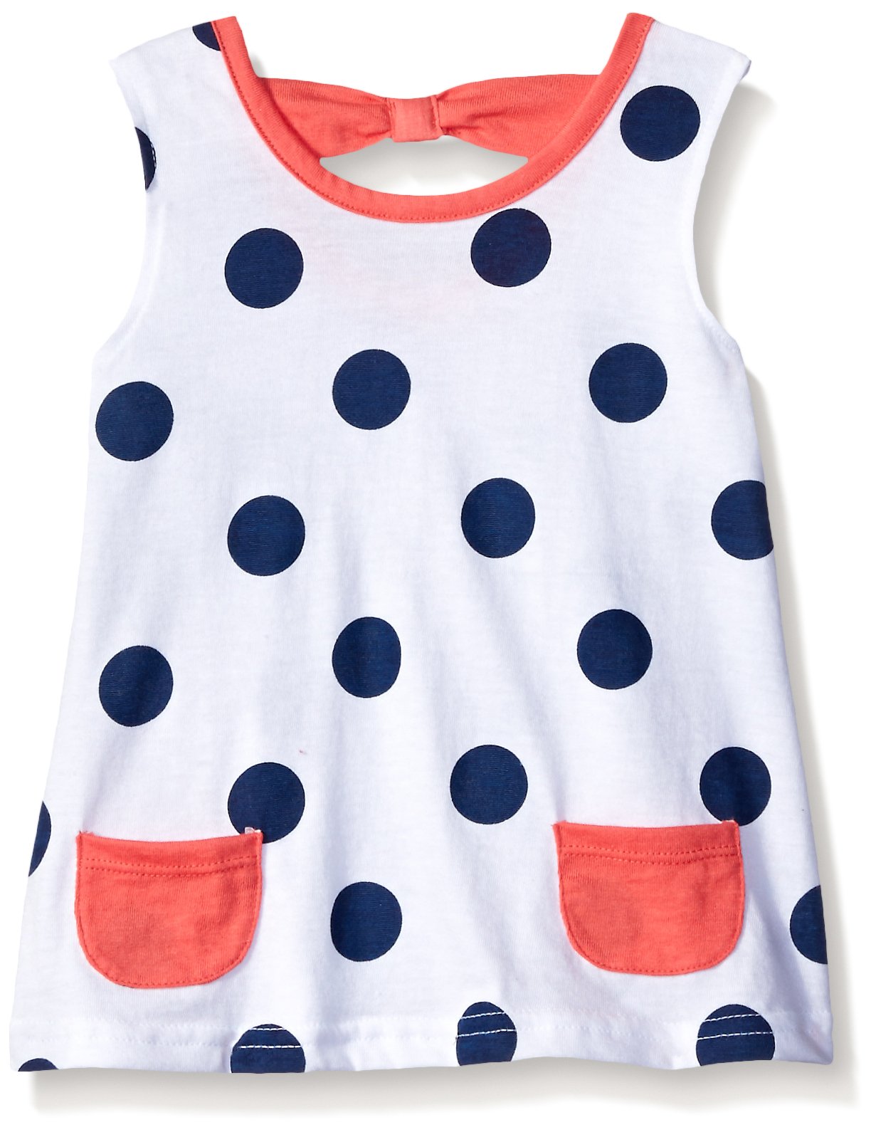 Gerber Graduates Baby Girls' Sleeveless Top with Bow Back