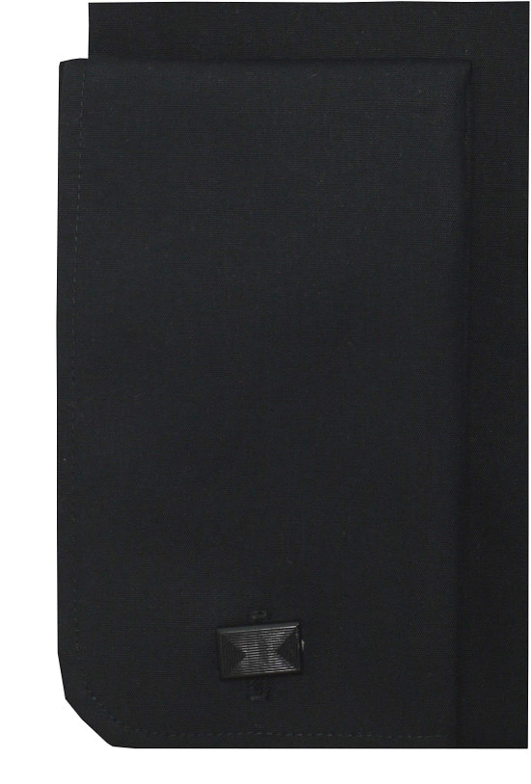 HUBER Smokinghemd schwarz Kläppchenkragen HU-9022 Regular