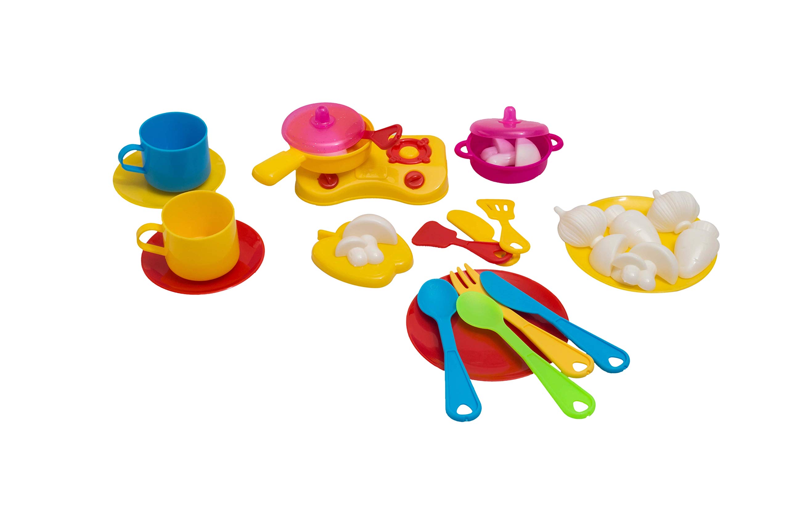 Chhota Bheem Plastic Chutki & Indumati Kitchen Set, Multicolour, 29 Pieces - Image 5 thumbnail