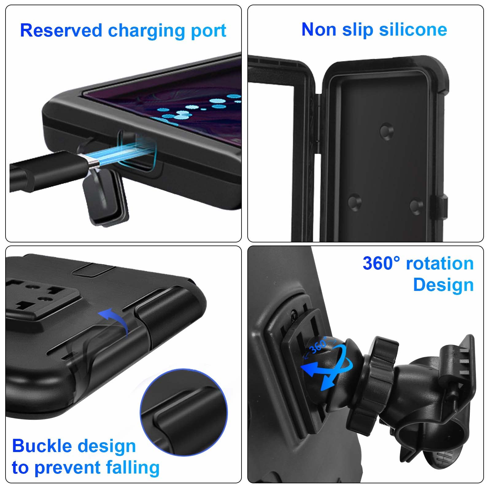 Disnace Support Téléphone Vélo, Support Téléphone Moto