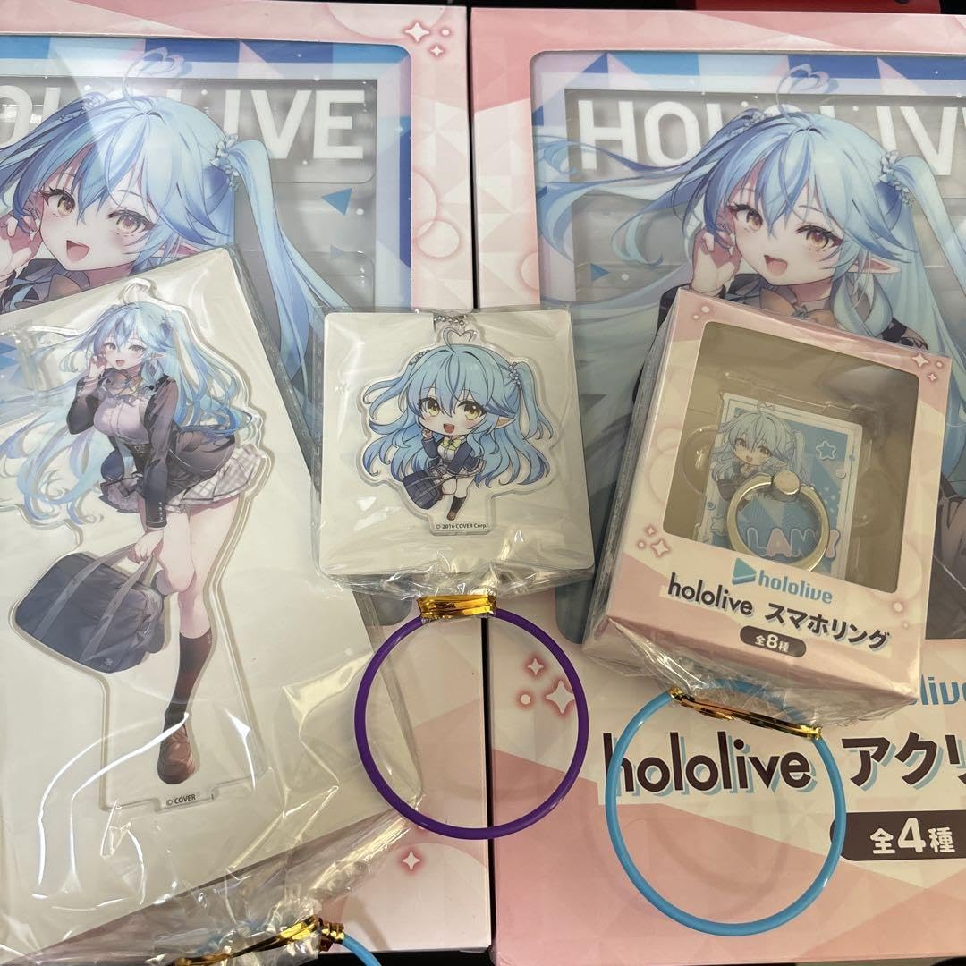 雪花ラミィ 5点セット hololive 雪花ラミィ～GiGO限定～ 5種セット