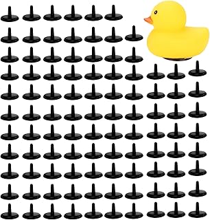 100 Packs Plastic Duck Plug Holder for Jeep Dash - Jeep Ducks Display Mount - Jeep Ducking Gifts(Rubber Ducks Not Included) (Black)