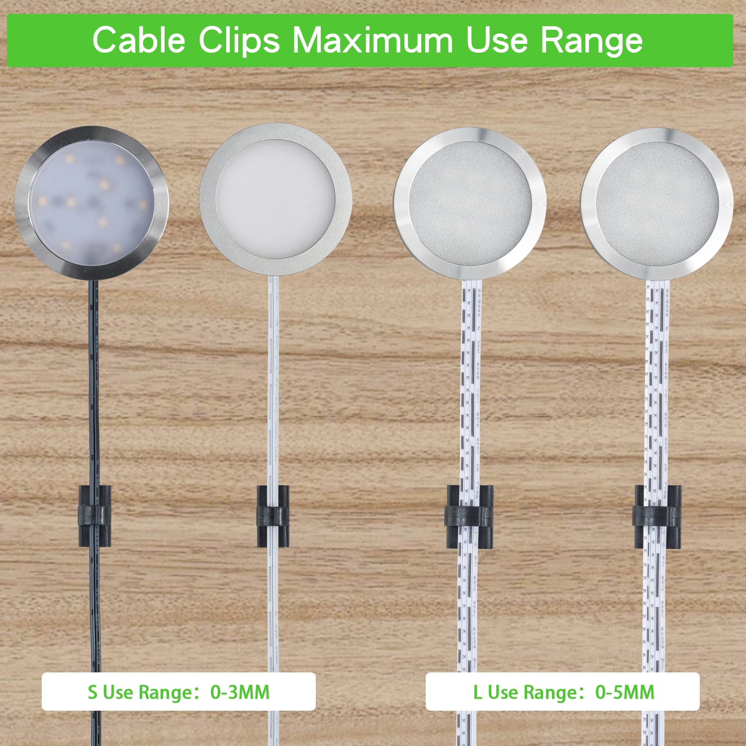 AIBOO Cable Clips - Organize Wires & Cords FREE SHIPPING -4 AIBOO Cable Clips - Organize Wires & Cords FREE SHIPPING -4
