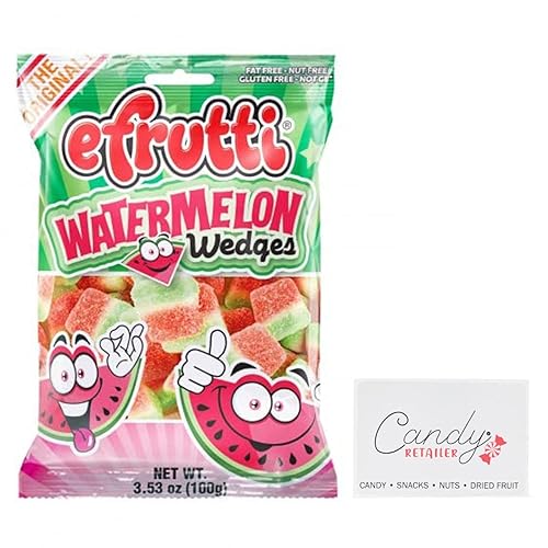 eFrutti Gummi Candy - Bolsas de 3.5 onzas (lote cremoso de fresa) minorista de dulces