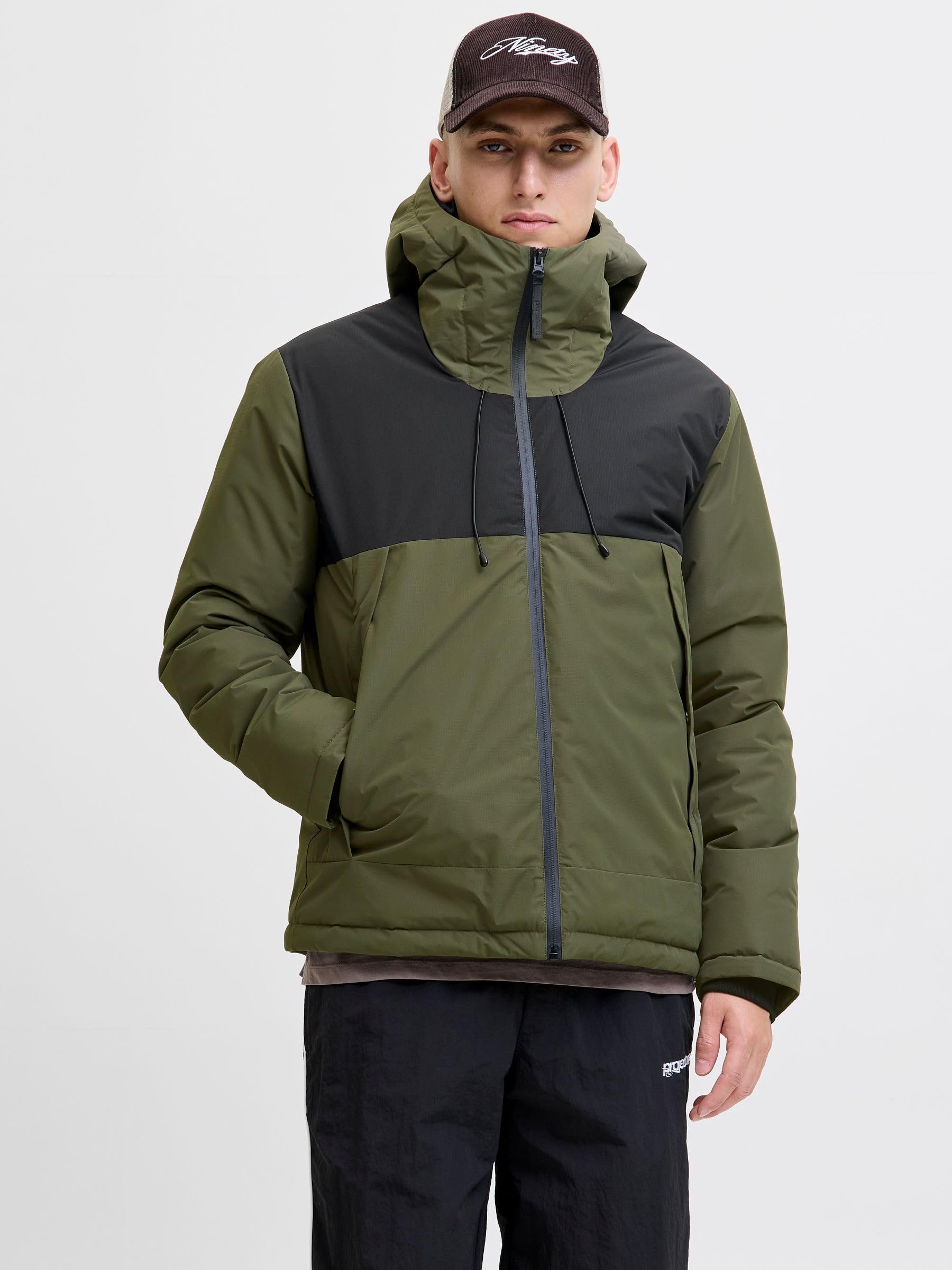 JACK & JONES Jcounion Light Padded Blocking Jacket Jcounion Light - Giacca imbottita Uomo (Pacco da 1)