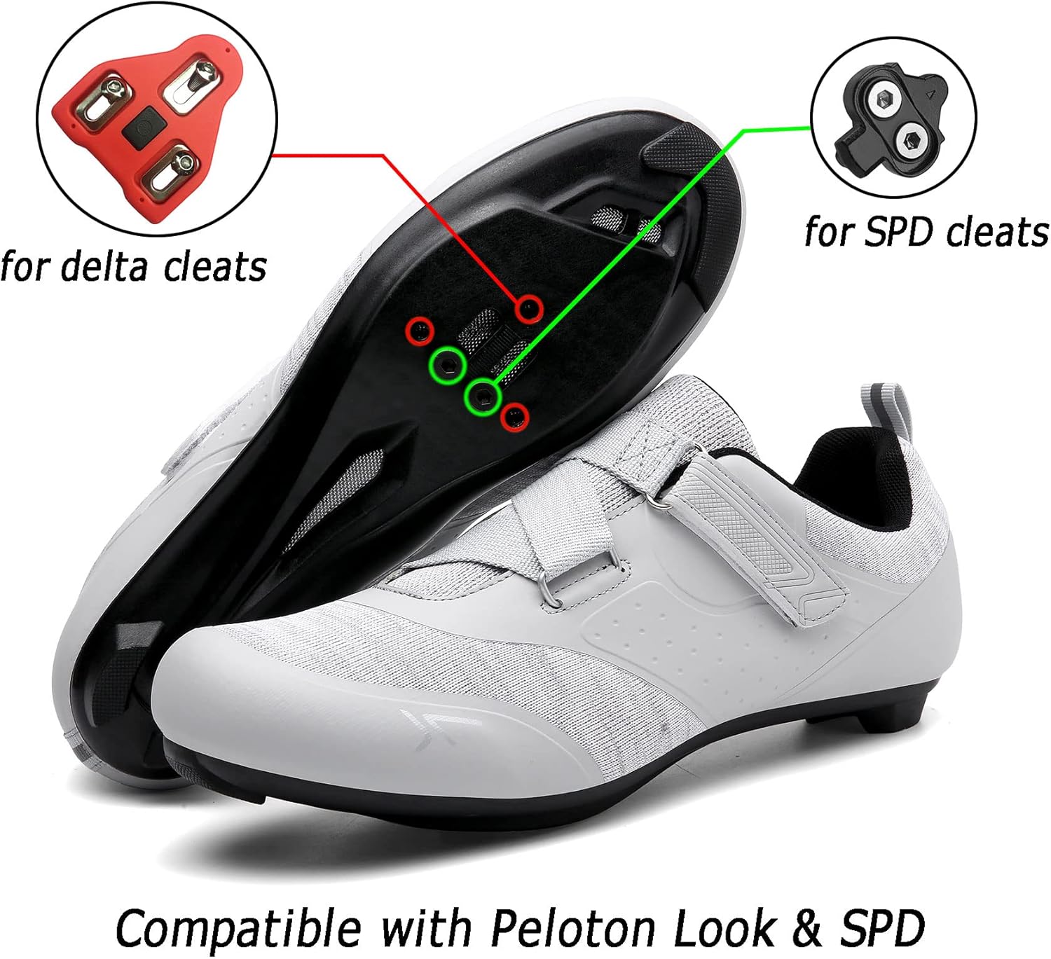 can peloton shoes be used on outdoor bikes