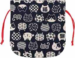 感謝価格　SALE 猫柄　巾着　おやつ入れ　小物入れ　人気　ハンドメイド 感謝価格 SALE 猫柄 16cmファスナーポーチ 人気 ハンドメイド