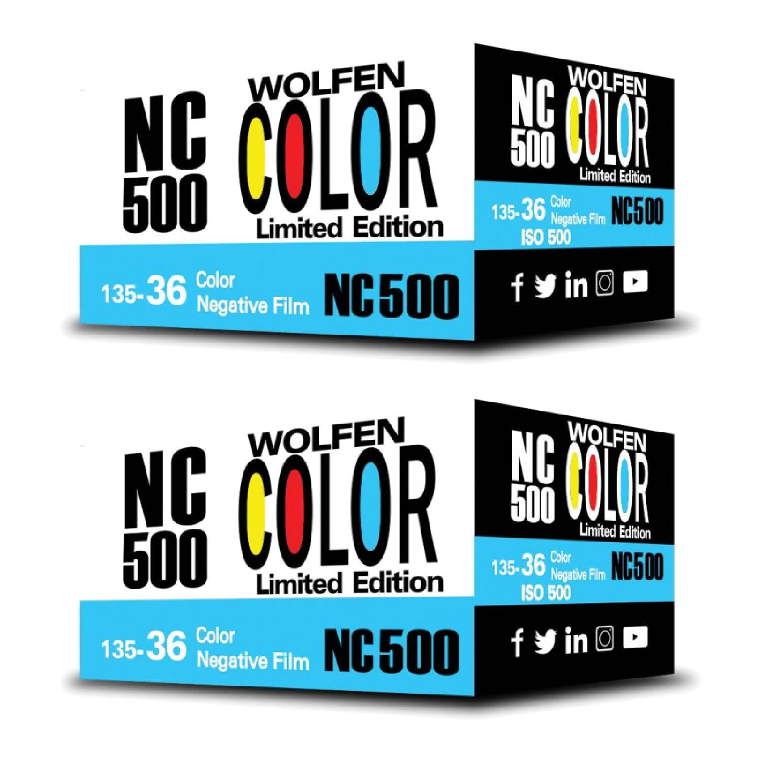 Amazon | ORWO Wolfen NC500 500ISO 35X36 - カラーフィルム x2 | ORWO