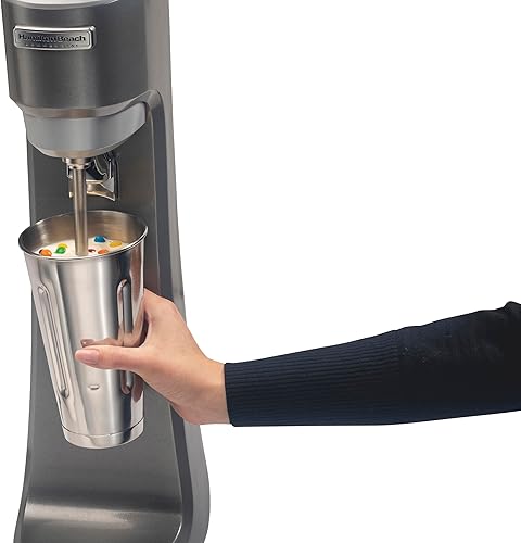 Miniatura 14 de Hamilton Beach Commercial HMD200R Mezclador de bebidas de un solo husillo, motor universal de 3 velocidades, operación manos libres, certificado NSF