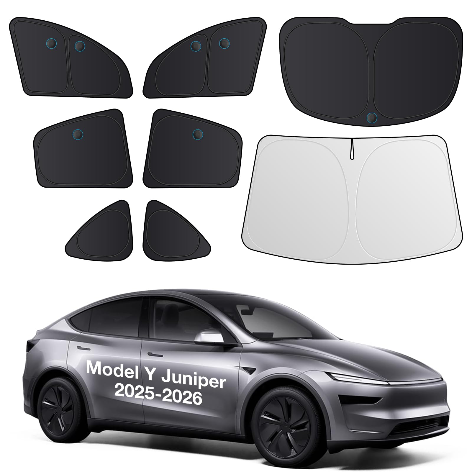 Amazon.com: Wigoo 2026 Upgrade 8PCS Full Set Window Sunshade for