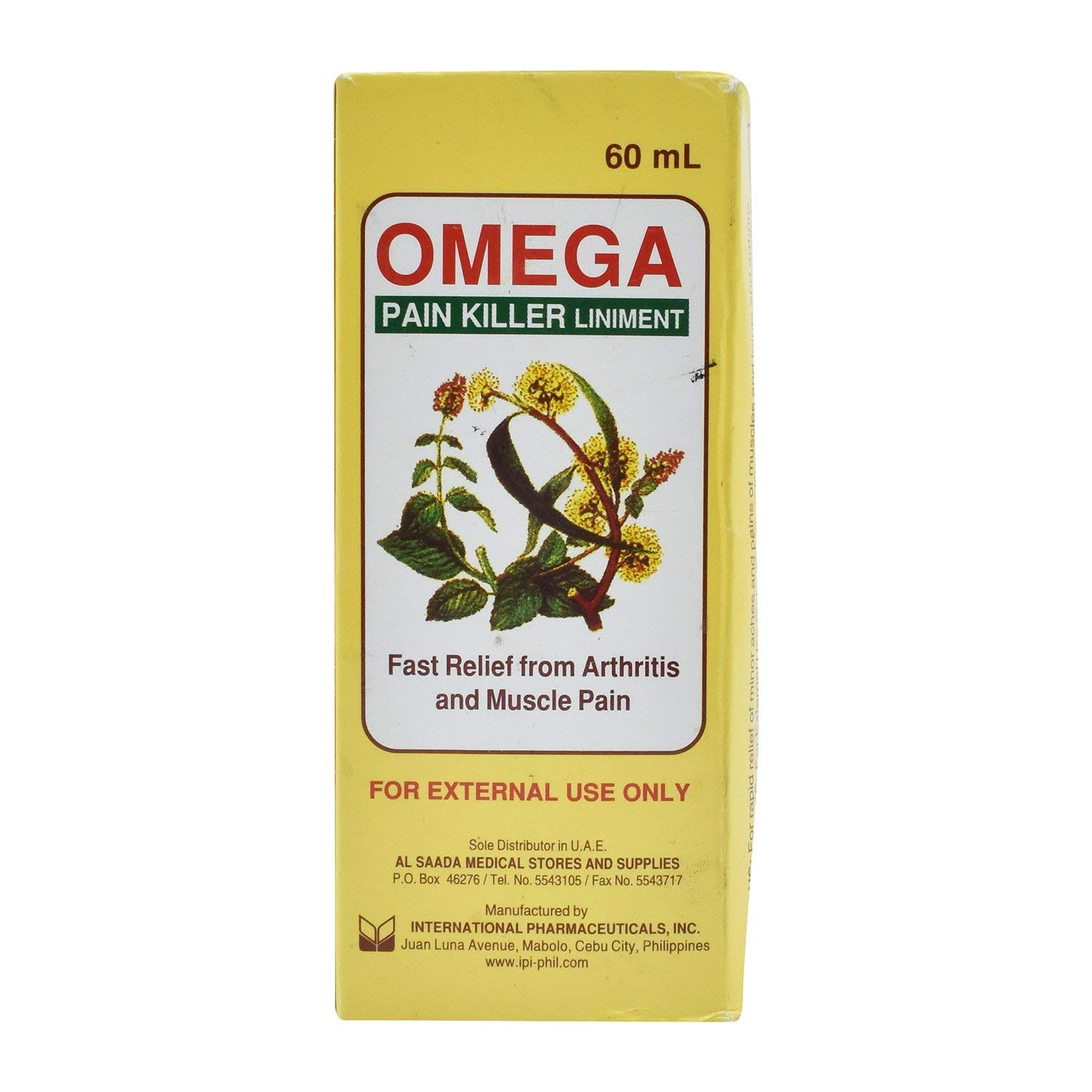 Omega Pain Killer 60ml Imported