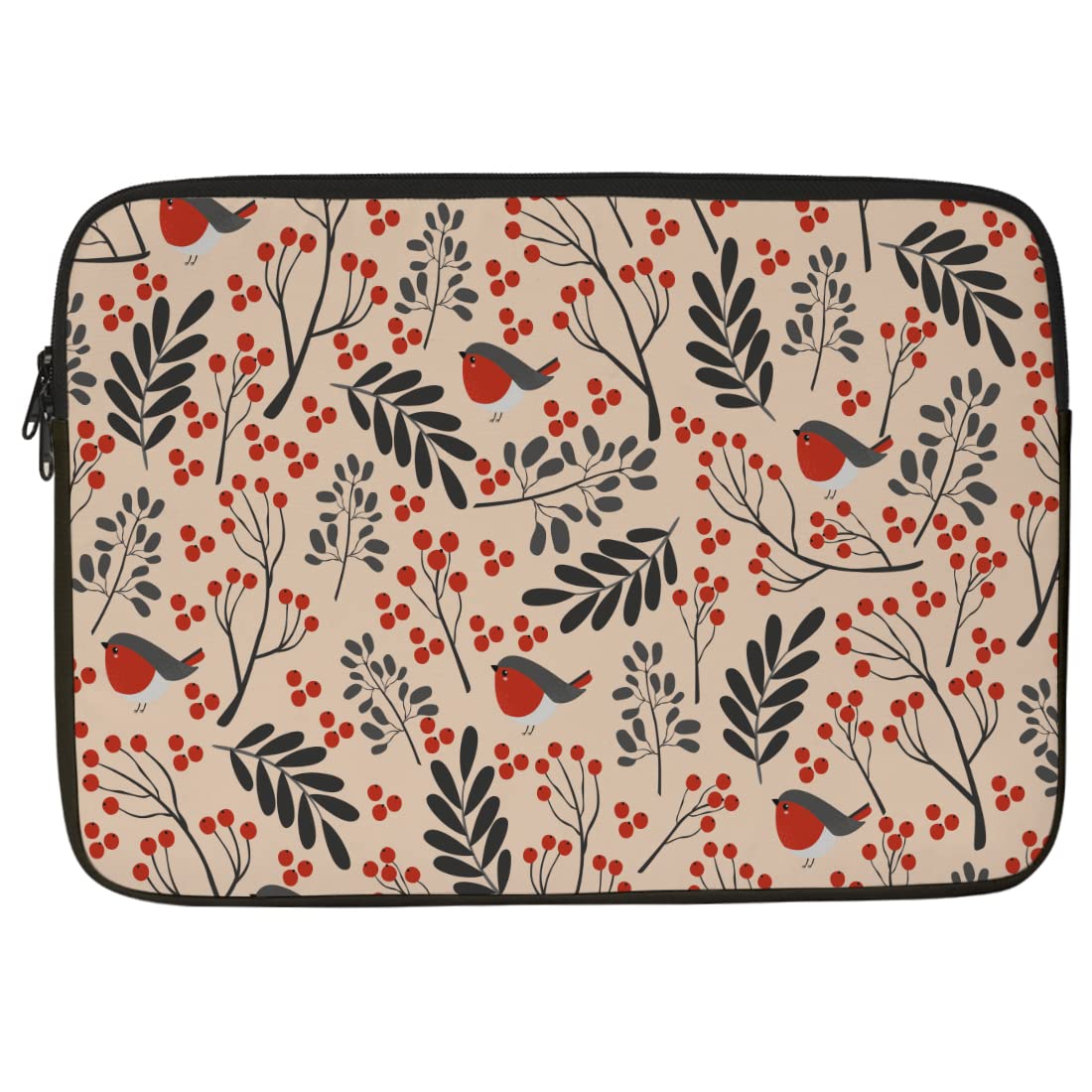 Crazyify Orange Birds Printed MacBook Air 13.3 Inch Laptop Sleeve/Laptop Case Cover with Shockproof & Waterproof Linen On All Inner Sides | Apple MacBook Air Laptop Sleeve | Canvas (B0B12TSY5L) Amazon Price History, Amazon Price Tracker