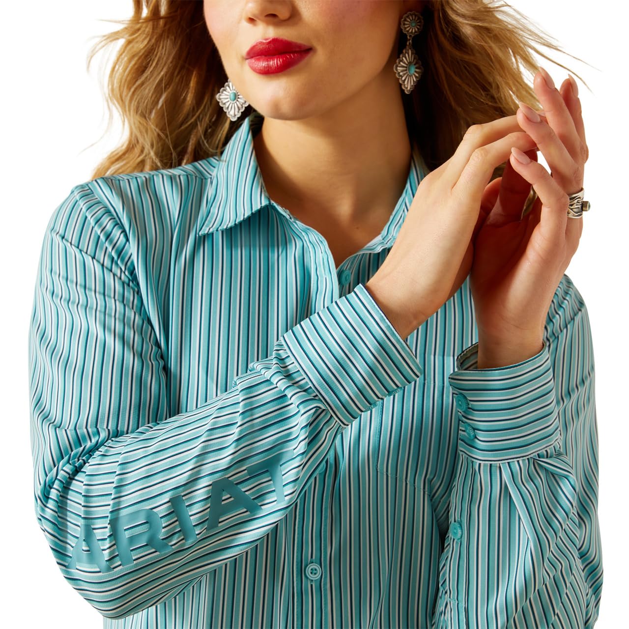 Ariat Camicia Kirby PRO Team Blu Donna
