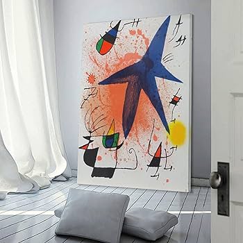 Amazon.co.jp: ジョアン・ミロ シュルレアリスム 画家 絵画1