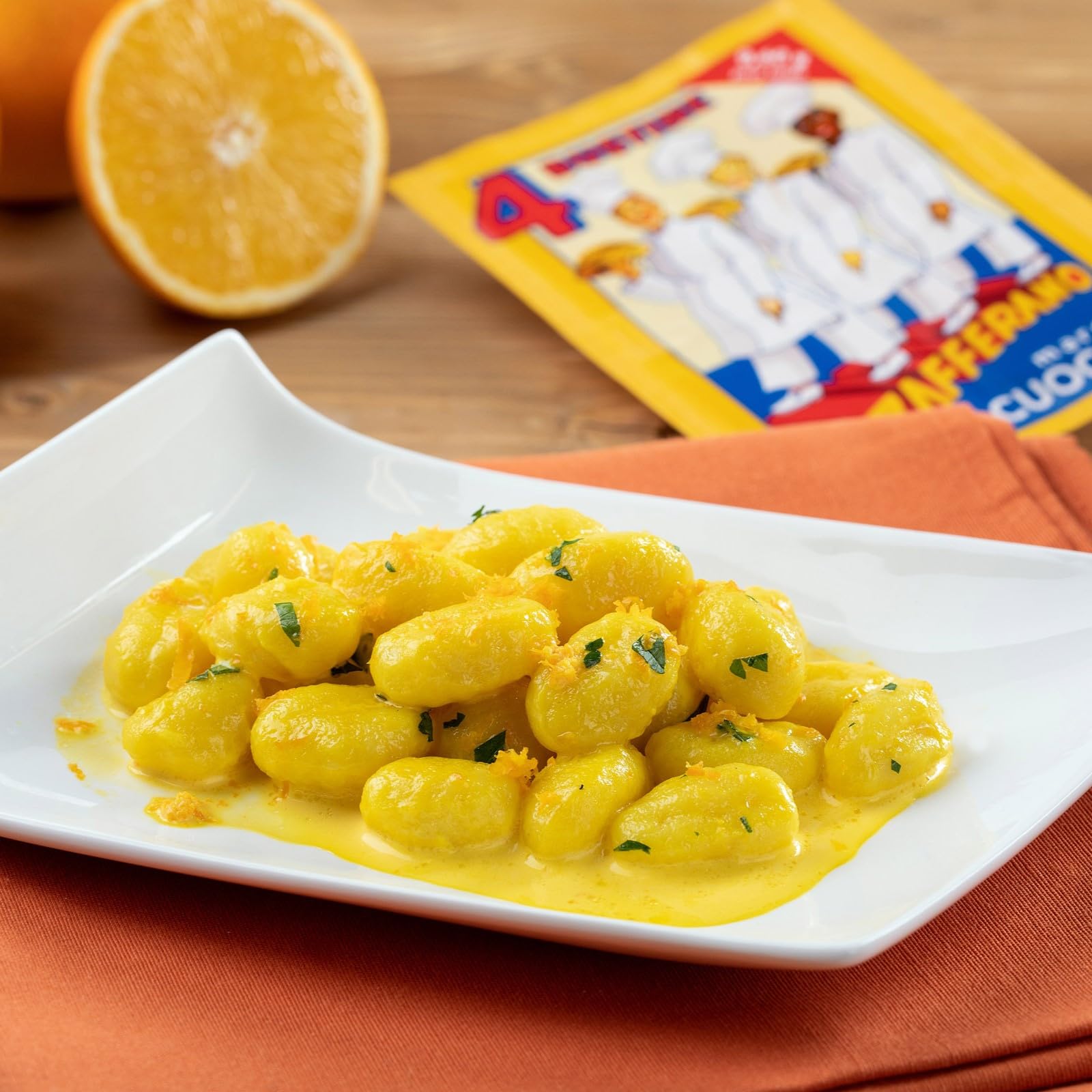 Zafferano 3 CUOCHI - 7,50 g - 25x2 bustine da 0,15 g, Polvere