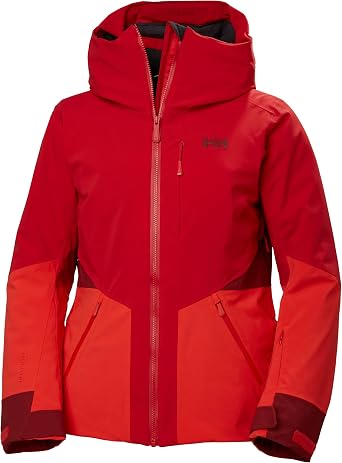 Helly-Hansen W Kvitfjell Race Ins Jacket - Womens Waterproof Skiing-Jackets, Insulated, Adjustable Hood, 4-Way Stretch