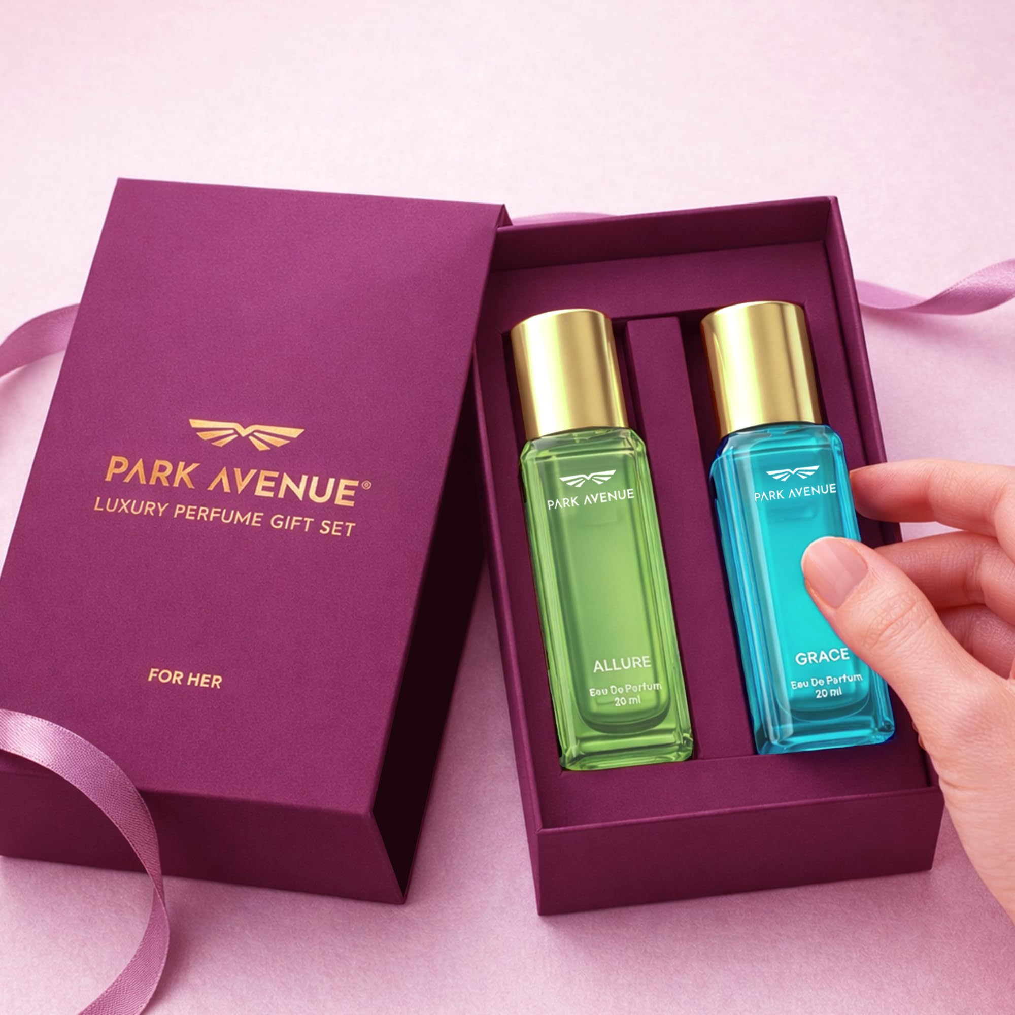 Park Avenue For Her | Luxury Perfume Gift Set for Women | 2x20ml | Grace & Allure | Long Lasting EDP | Fresh | Floral | Premium Fragrance-image-23