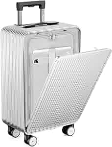 Amazon | [New Trip] スーツケース 機内持ち込み フロントオープン 片