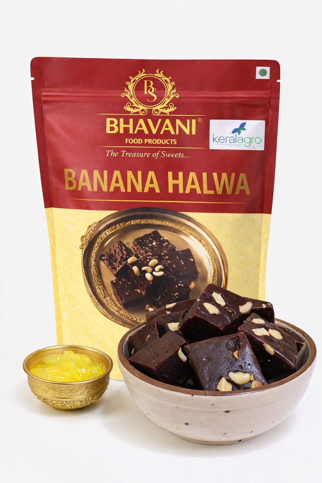 Pure Ghee Banana Halwa | Authentic Kozhikoden Kerala Halwa |Made with Natural Jaggery | Kerala Sweet for Festivals, Gifting & Celebrations