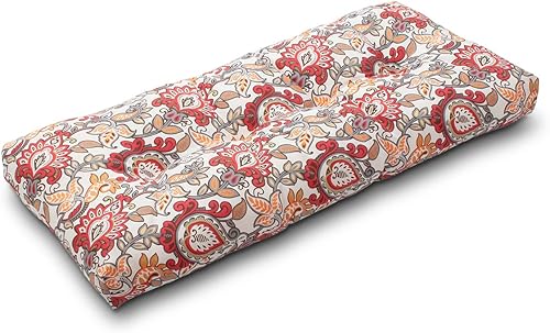 MAGPIE FABRICS CojĂn de banco de patio de 45 x 18 pulgadas, antideslizante, resistente al agua, almohadillas de asiento largas para columpio, sofá, MAGPIE FABRICS CojĂn de banco de patio de 45 x 18 pulgadas, antideslizante, resistente al agua, almohadillas de asiento largas para columpio, sofá,
