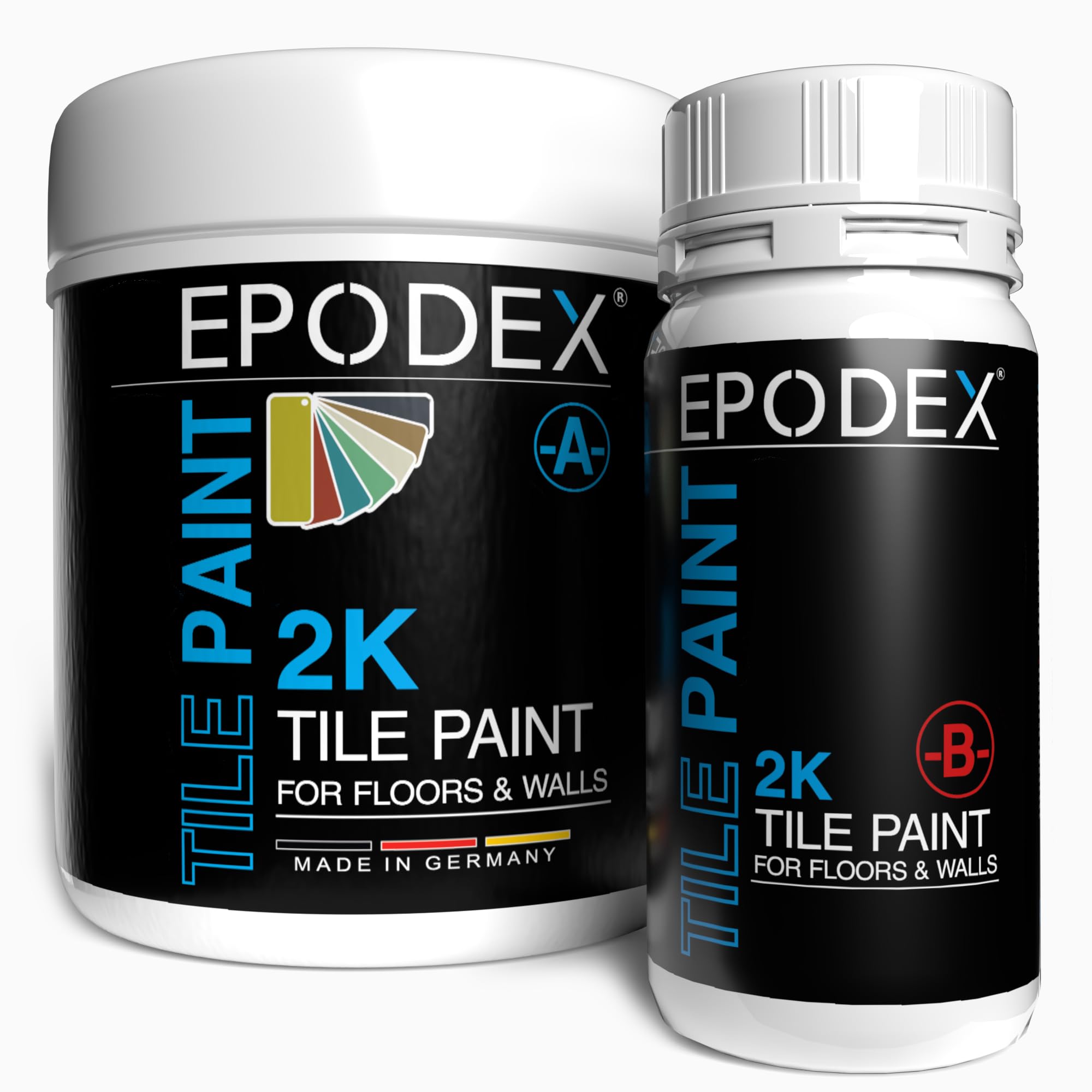 EPODEX 2K Tile Paint for Bathroom, Kitchen & More - Nordic - Pastel