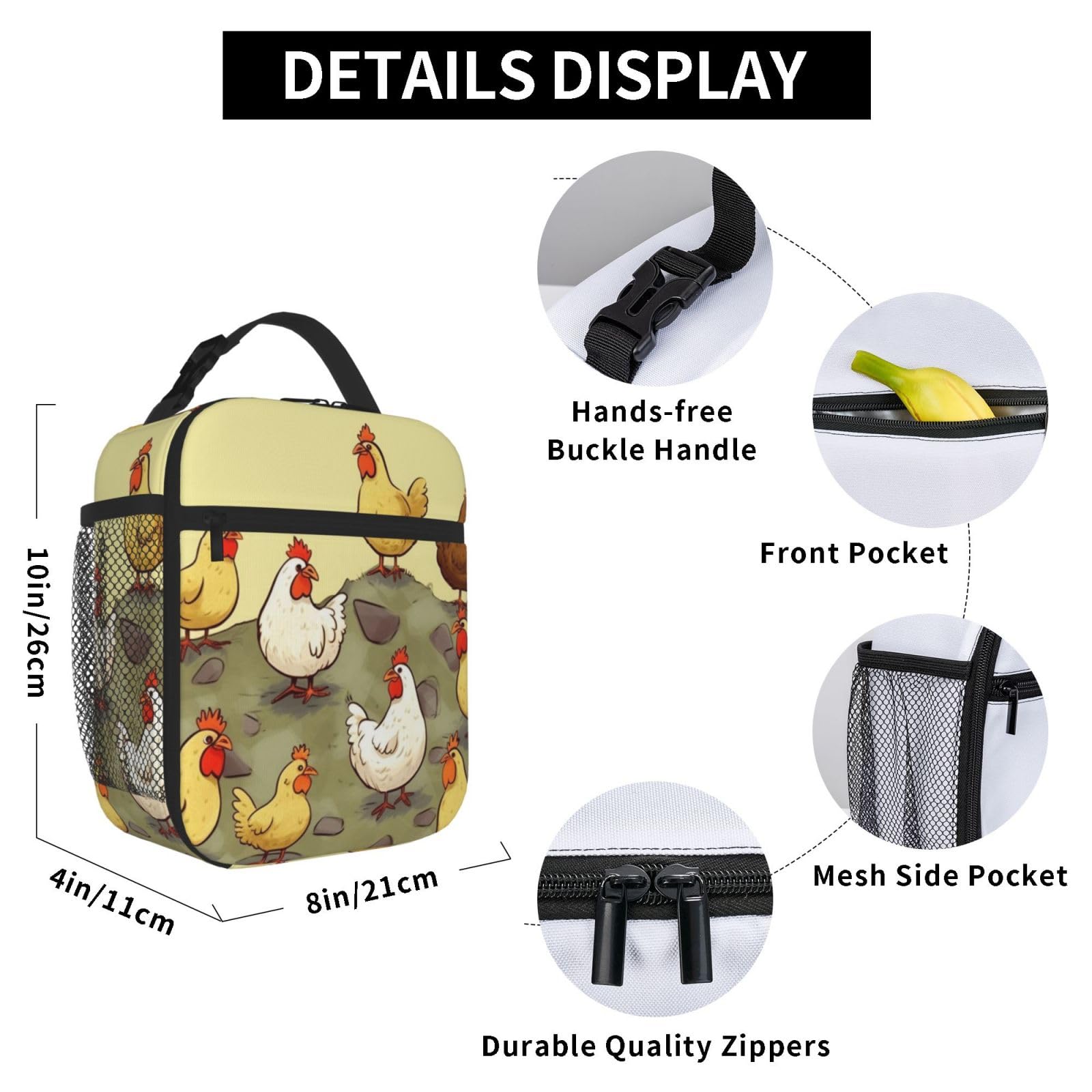 Nograx Borsa termica per il pranzo al mare con nave da crociera