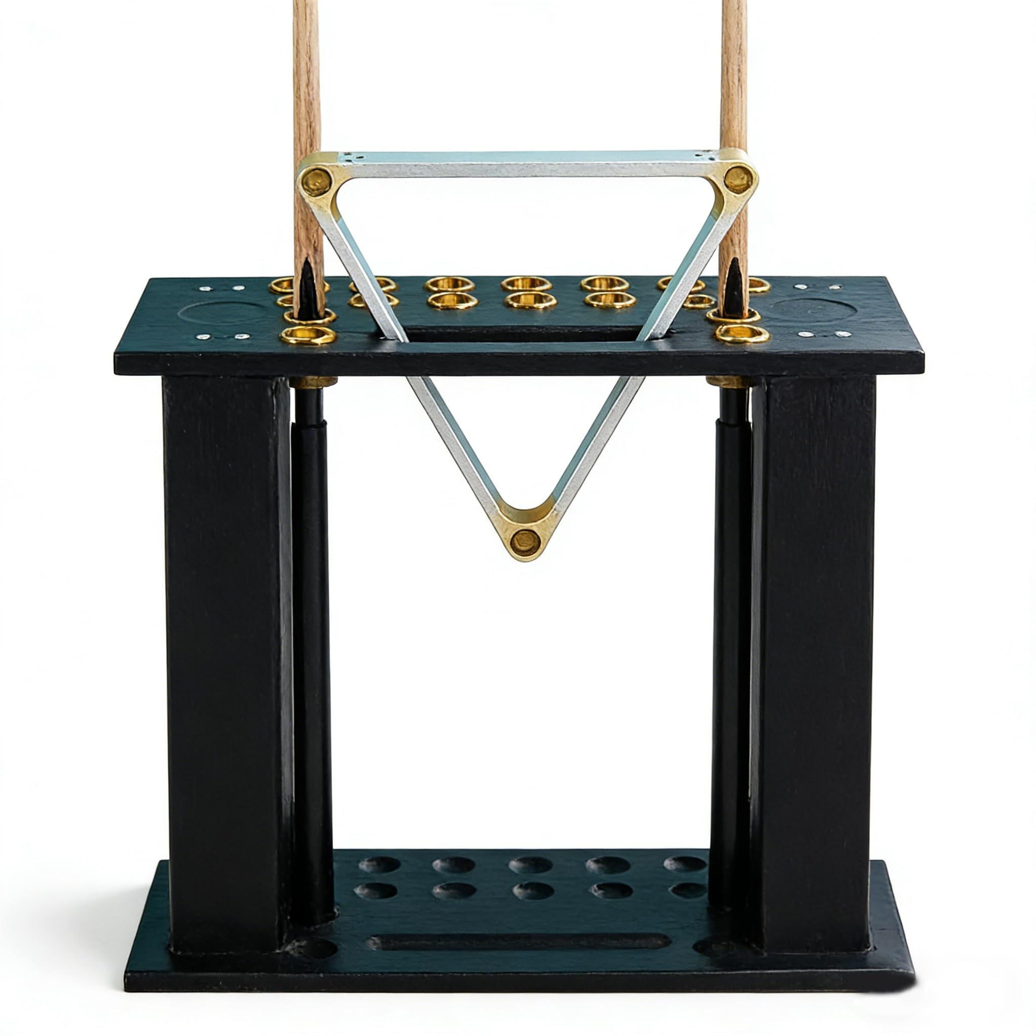 Porte-queues de billard en bois mural pour organiser votre salle de jeux