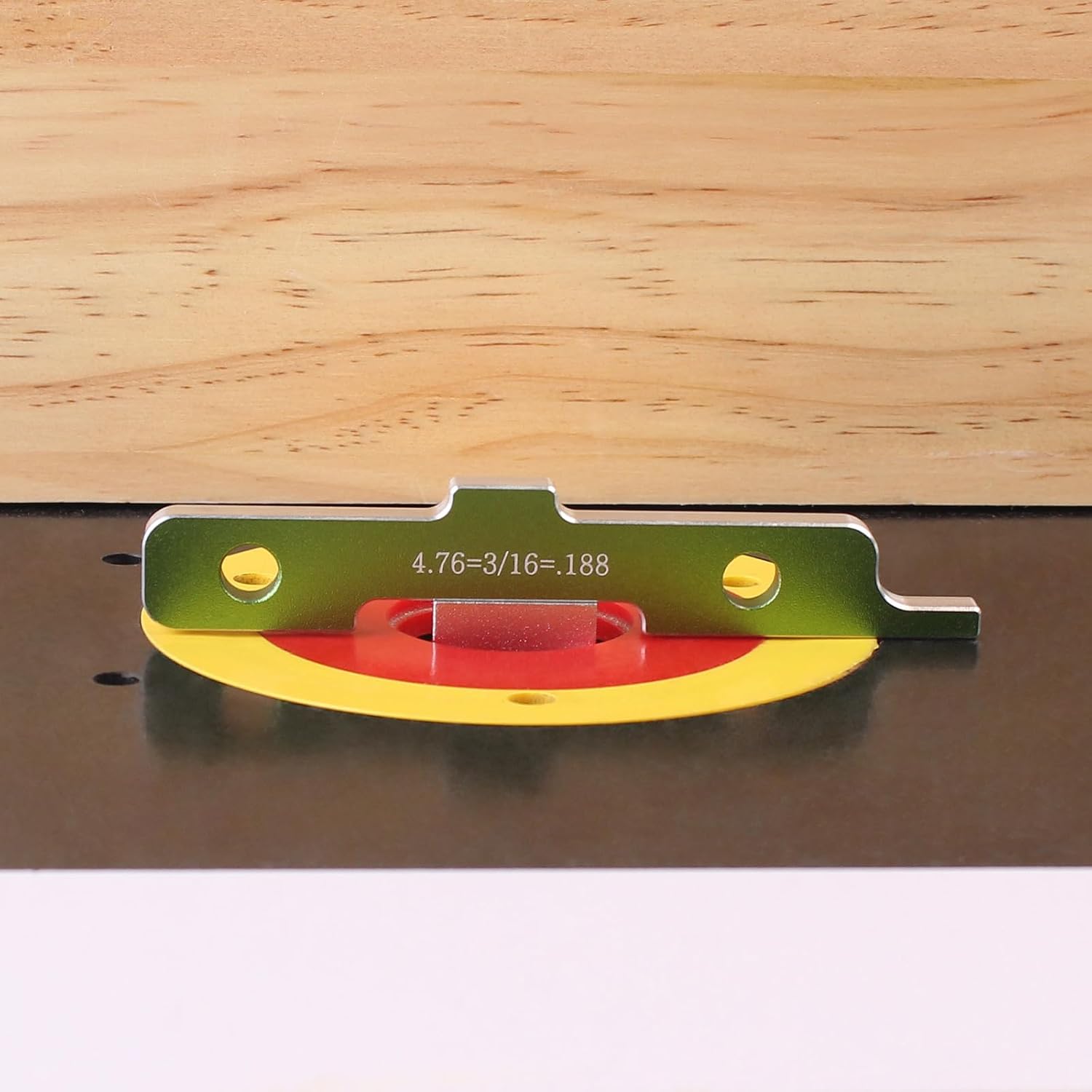 Router Table Setup Bars Height Gauge 7PCS Aluminum Green Setup Blocks for Router and Table Saw Accessories Woodworking Set Up
