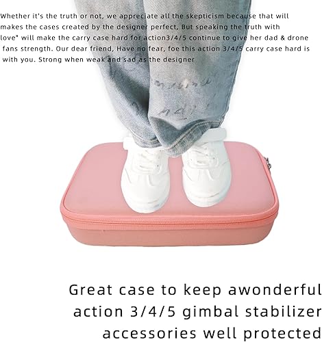 Miniatura 6 de Father & I Osmo Camera 5 Pro Len Action 4 Action 3 Accesorios y montaje adhesivo y rosca de transporte solo funda protectora de transporte para DJI