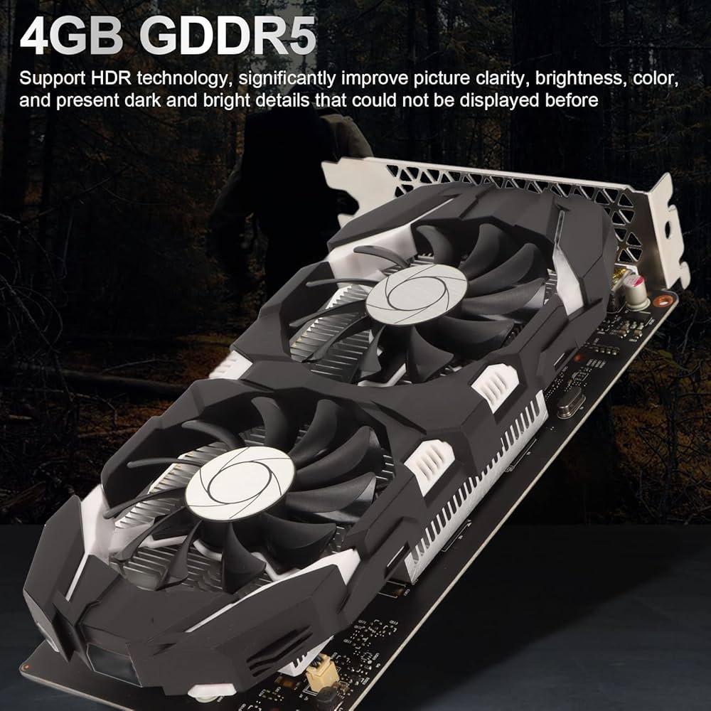 Amazon | GTX1050TI グラフィックス カード、4G GDDR5 128Bit