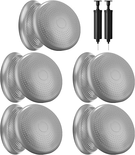 10 unidades de cojín de balanceo para asiento de ejercicio, fitness, equilibrio, yoga, equilibrio, disco de estabilidad, asiento flexible para