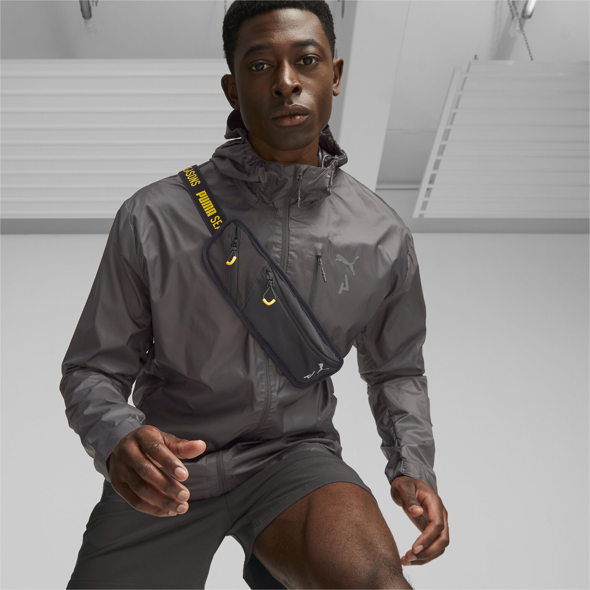 PUMA Unisex Seasons Laufgürtel Hüfttaschen, Schwarz