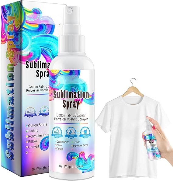 100ml Sublimation Coating Spray, Sublimation Coating Spray for Cotton and Polyester Fabric
