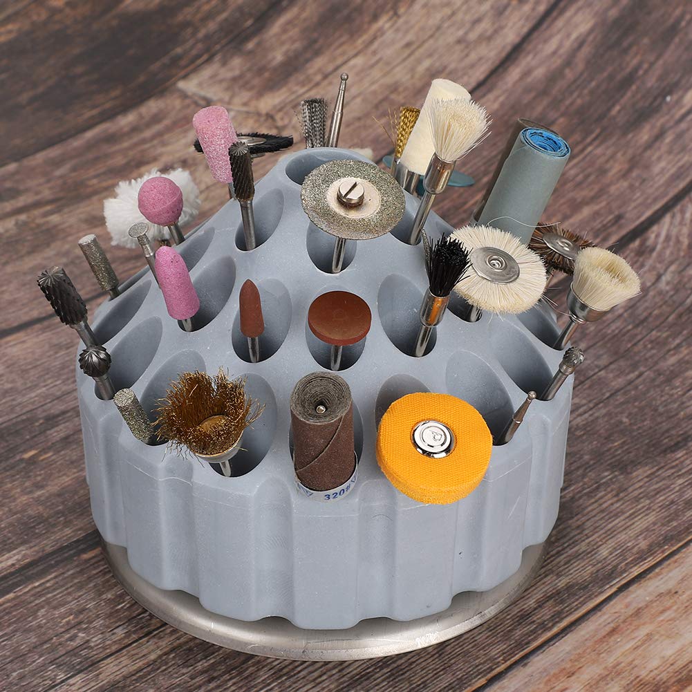 Kit de Accesorios para Herramientas rotativas, 35 Cabezales de Pulido, para Acero Inoxidable, con Caja de Almacenamiento, para pulir, taladrar, tallar, lijar, Grabar,