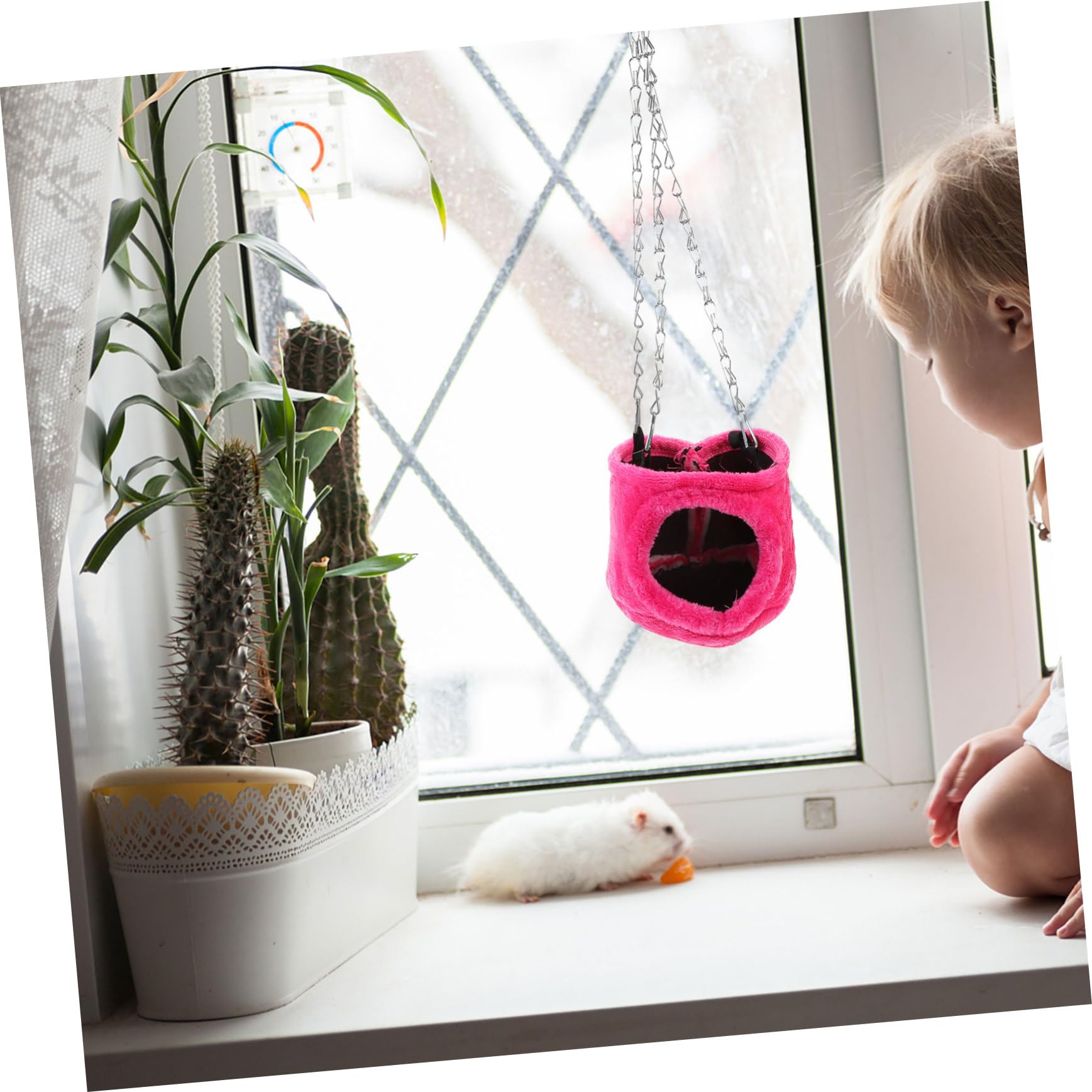 BESPORTBLE 3stücke Kuschelhängematte Für Kleine Tiere Baumwoll-Material s Zufällige Farben Wärmeisolierung Für Eichhörnchen Chinchillas Meerschweinchen Und Ratten