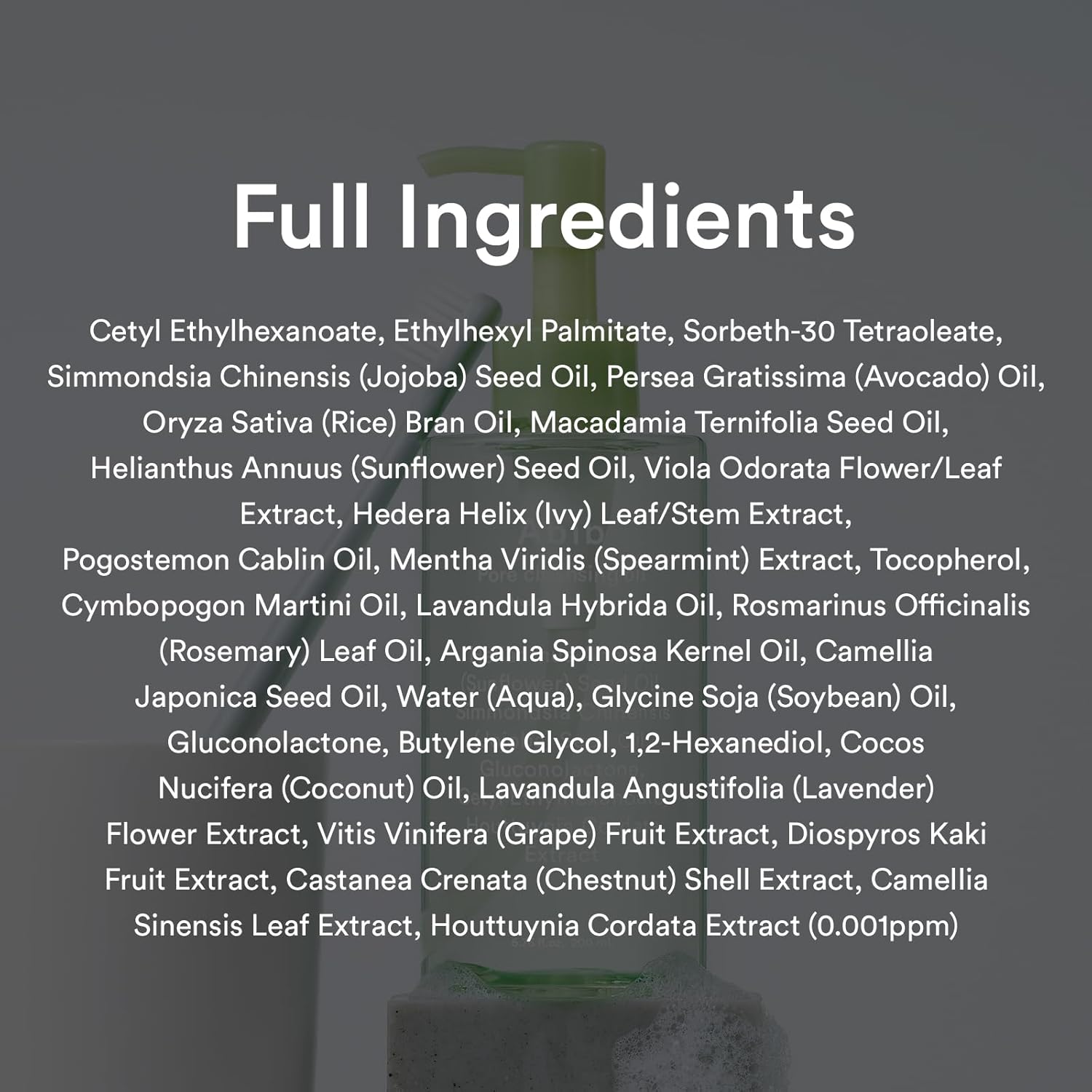 Abib Pore Cleansing Oil Heartleaf Oil-wash 6.76 fl.oz.