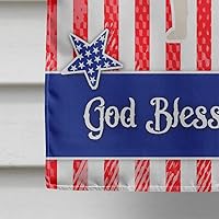 Vista 384 de Caroline's Treasures BB4243GF Bandera de jardín con texto en inglés «Merry Christmas» con texto en inglés «Merry Christmas», bandera decorativa