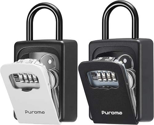 Puroma 户外壁挂密码钥匙锁盒 2色装