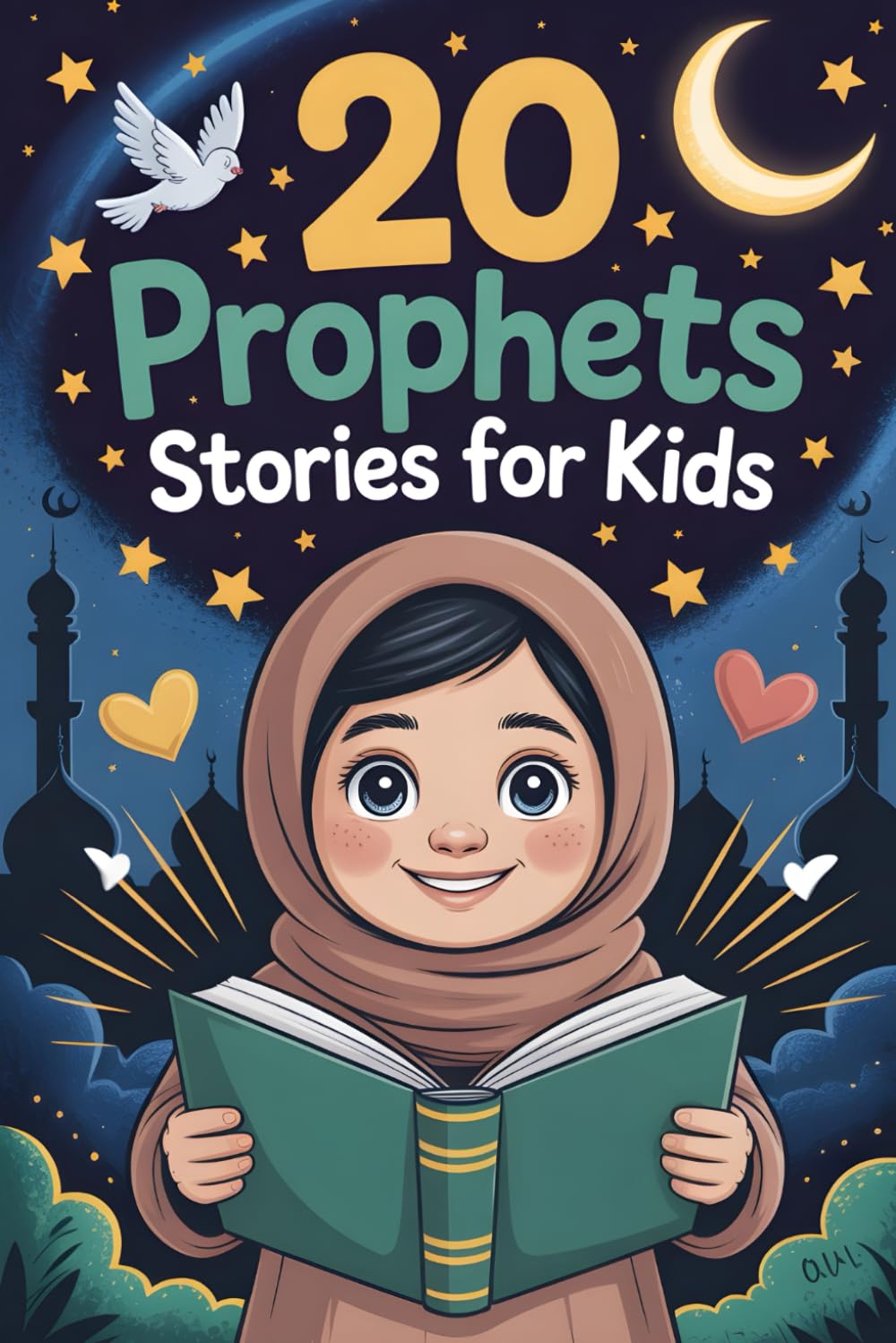 20 Prophets Stories for Kids: Inspiring Tales of Courage, Patience and Gratitude that Strengthen Imaan and Guide Toward Allah