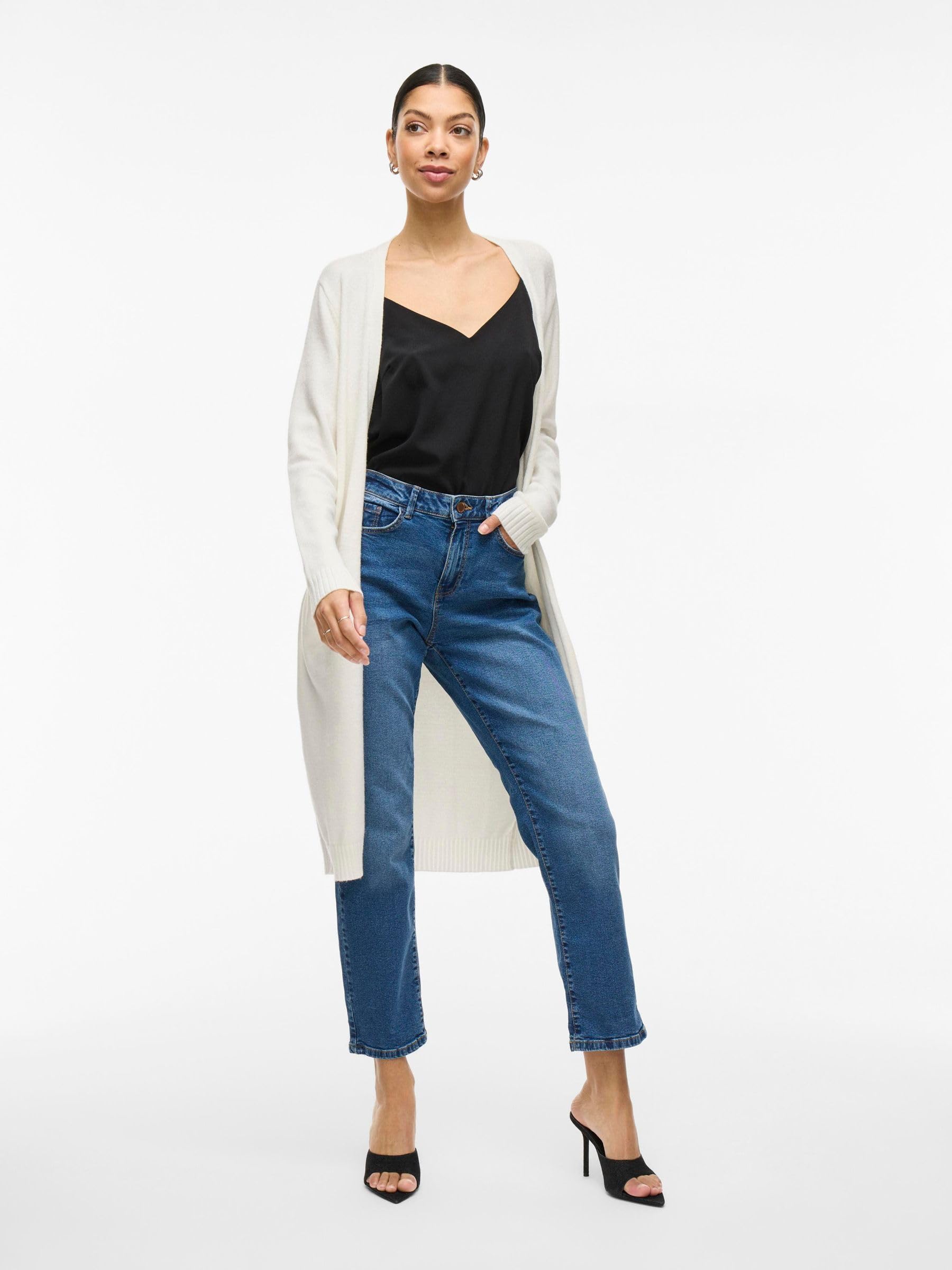 VILA Cardigan en Maille VIRIl - Long