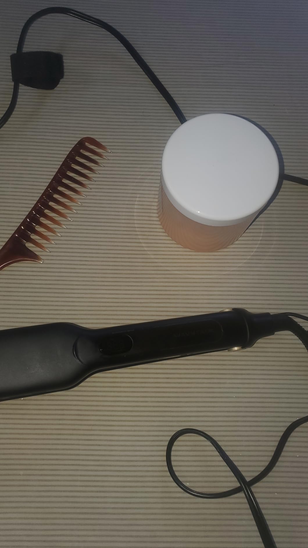 Wavytalk Wet to Straight result