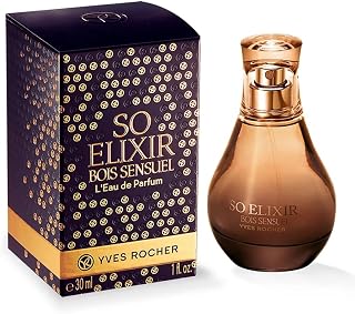 Yves Rocher - Eau de Parfum So Elixir Bois Sensuel (30 ml): una fragancia femenina y sensual llena de elegancia, regalo de San Valentín para mujeres.